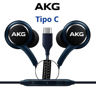 Fone De Ouvido Tipo C Akg Para Celular Galaxy S21 S20 S22 A51 A55
