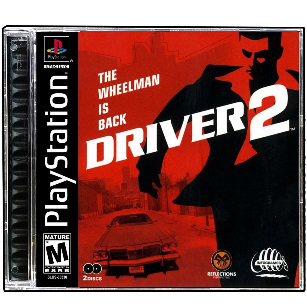Driver 2: The Wheelman Is Back - Repro / Patch Game Play 1/ PSONE / PS3 ...