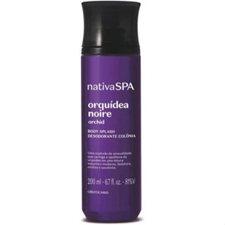 Body Splash Nativa Spa Orquídea Noire 200ml em Oferta na Shopee