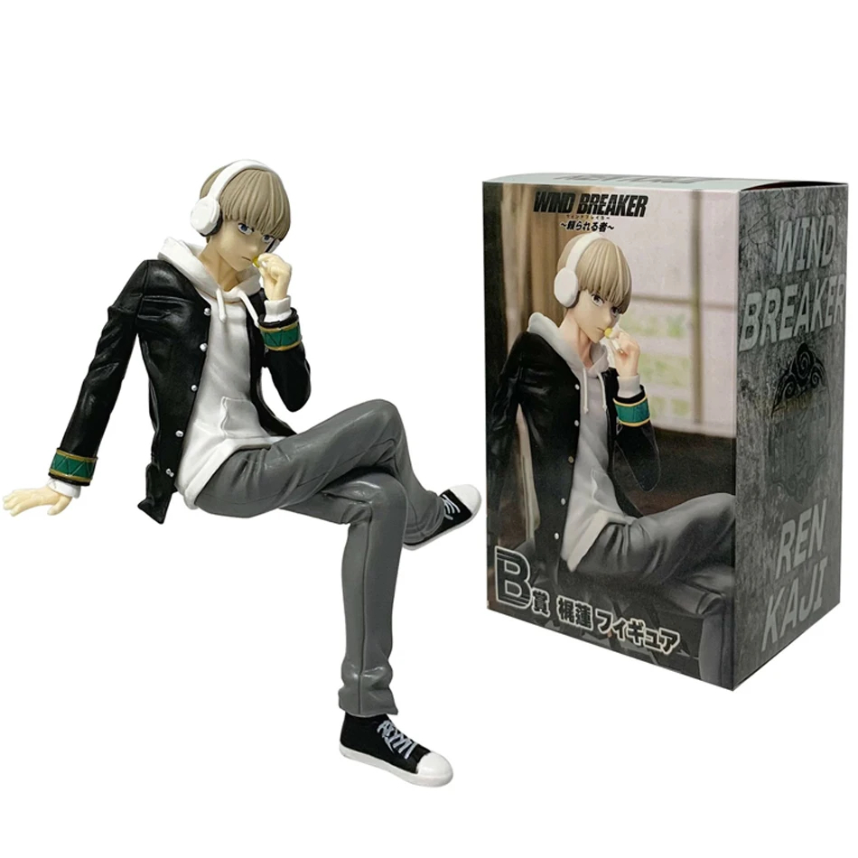 Action Figure Haruka Sakura, Ren Kaji - Wind Breaker, 15cm, c