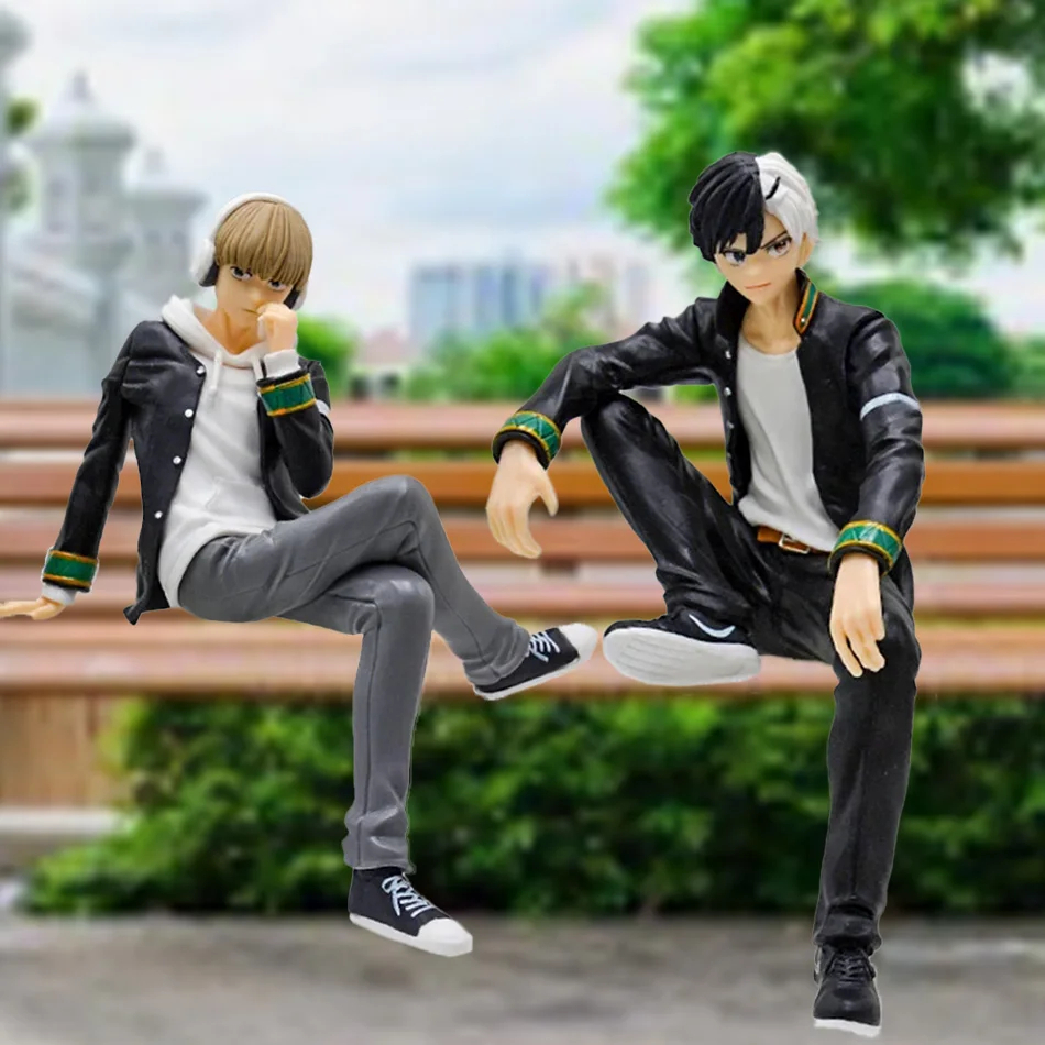 Action Figure Haruka Sakura, Ren Kaji - Wind Breaker, 15cm, c