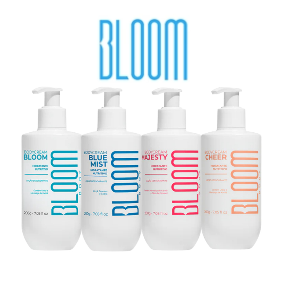 Body Cream Bloom Loçao Hidratante Desodorante Corporal - 200ml | Shopee ...