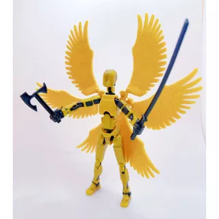 ⚡ Dummy Luck 13 – O Guardião das Seis Asas | Figura Articulada de Luxo