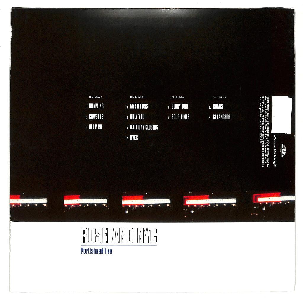Portishead - Roseland Nyc Live - 180 Gram Audiophile - Lp 2x
