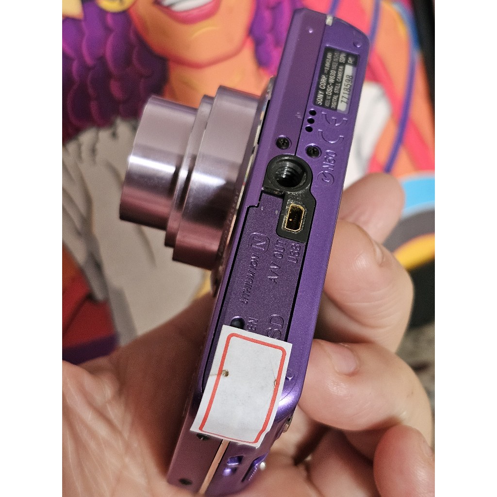 Camera Sony Cyber-shot DSC-W630 Roxa 16gb completa - id135