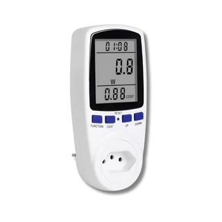 Medidor De Consumo Potência Tensão Corrente Tomada Elétrica 110v/220v
