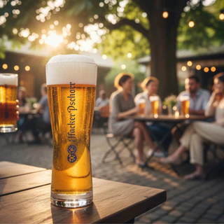 Copo Para Cerveja Colecionável Hacker Pschorr, Copos de Vidro 525ml - Ruvolo