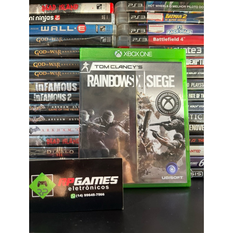 Tom Clancys Rainbowsix Siegue Xbox One | Shopee Brasil