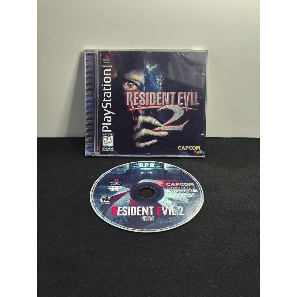 Resident Evil 2 - Repro / Retro Ps1 / Psx / Patch Retro Cd Game Play 1 ...