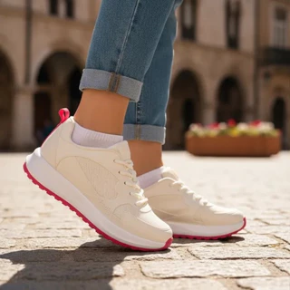 Tênis Usaflex Poofy Conforto e Proteção para Seus Pés em Oferta na Shopee