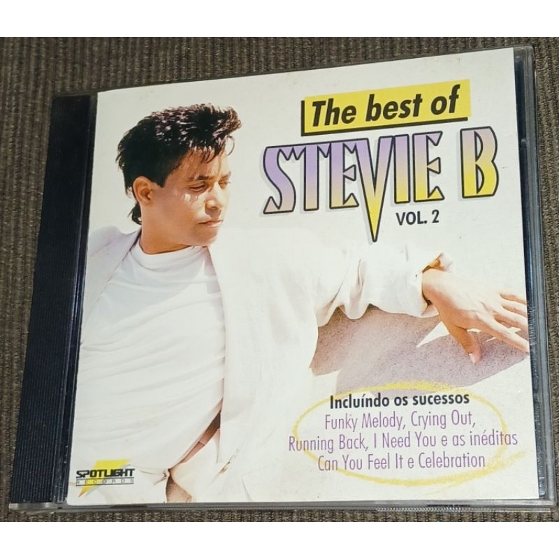 CD The Best Of Stevie B vol 2 original Y 646 | Shopee Brasil