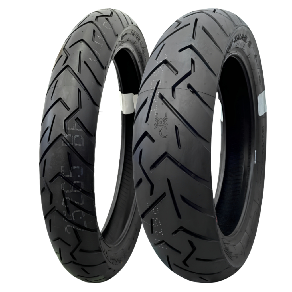 Par Pneu Moto 9090-21 15070-17 Scorpion Rally Str em Promoção na
