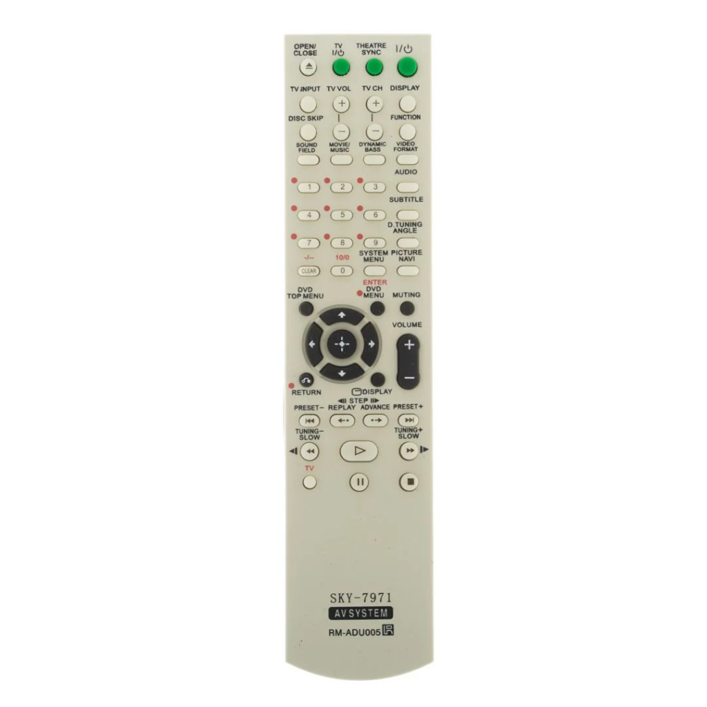 Telecomando Universale RM-ADU005 Per Sony RMADU005 - Per Ricevitore Audio/Video DAVDZ230