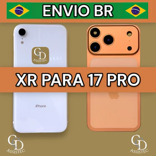 Carcaça xr para 17 pro transformação