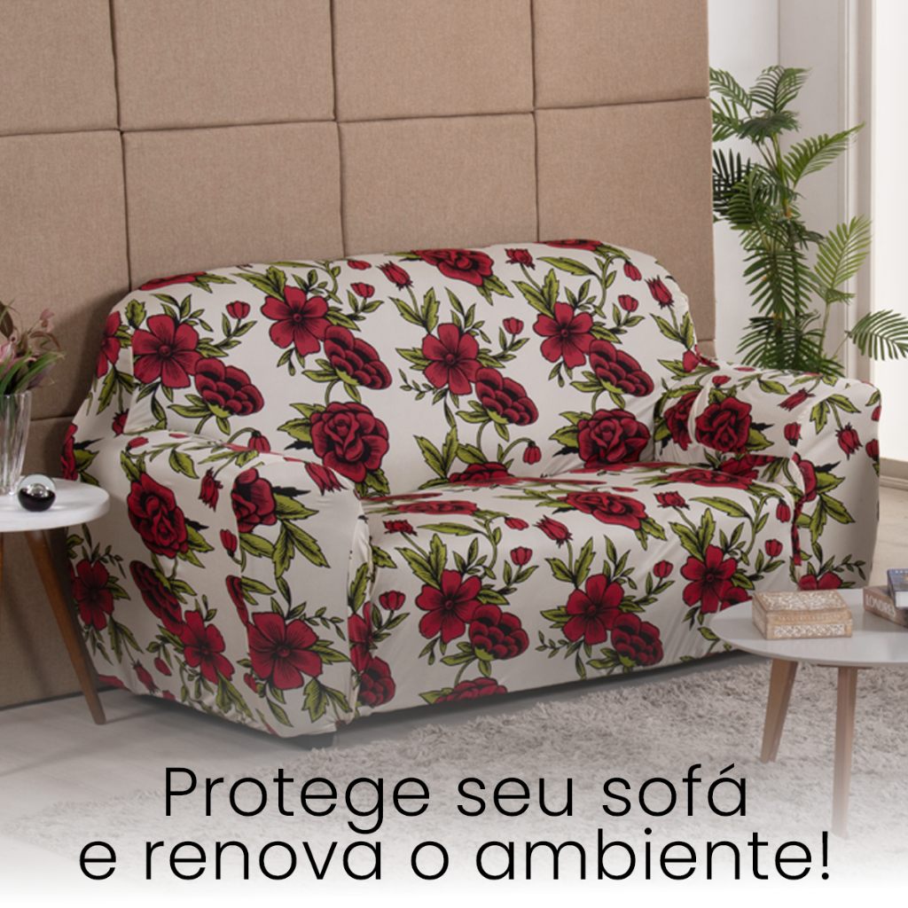 Imagem do produto Capa De Sofá Lisa Coladinha 2 e 3 ou 4 Lugares / Capa de Poltrona 1 Lugar Malha Gel 7