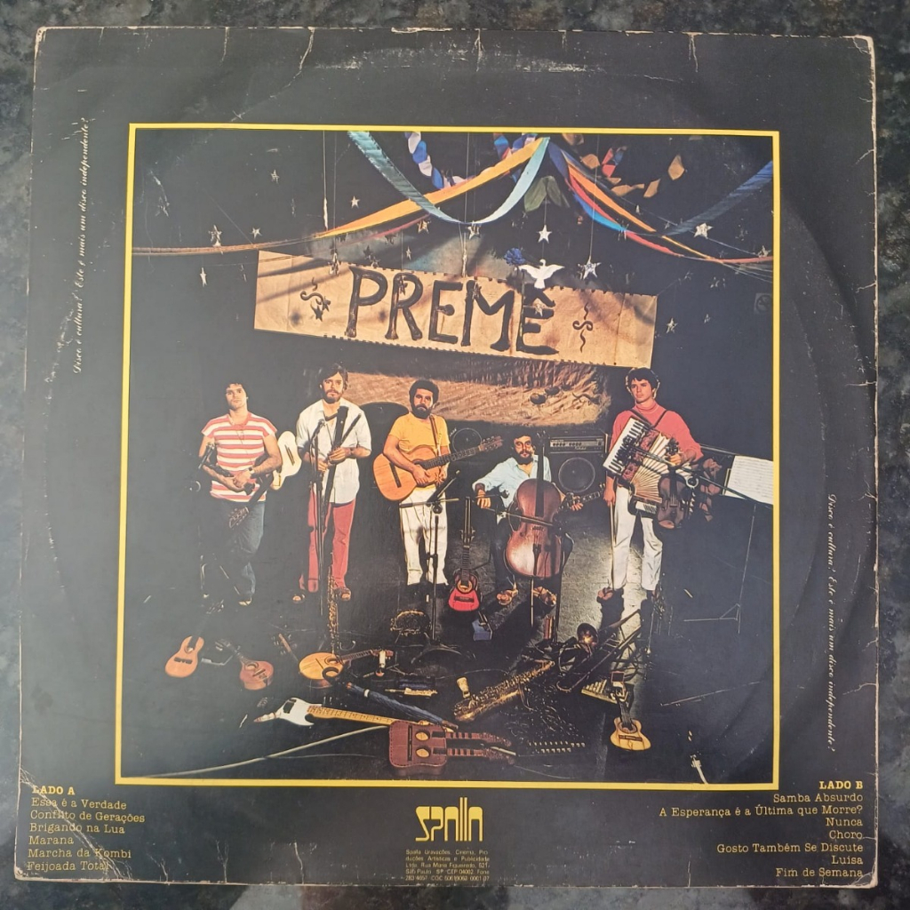 LP Disco Vinil Premeditando O Breque - Premê (1981) | Shopee Brasil