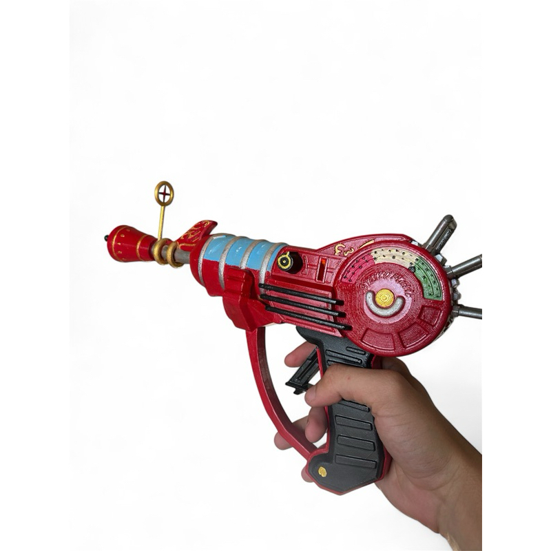 Ray gun em tamanho real feita em PLA, para decoração