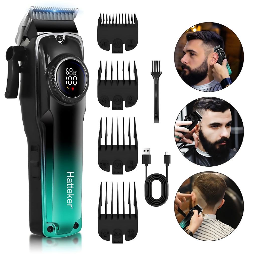 A Melhor Máquina De Cortar Cabelo Profissional Barba Acabamento ...