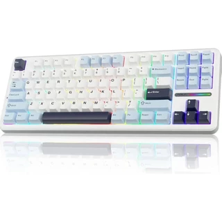 Teclado Mecânico Aula F87 Sem Fio Rgb Gamer