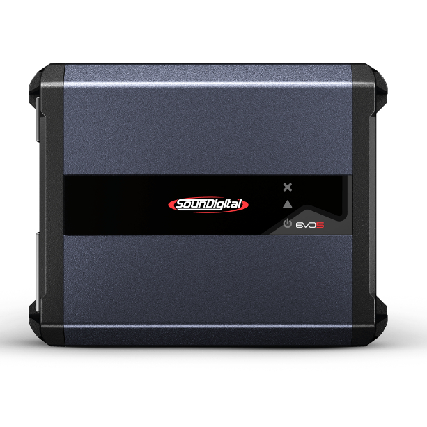 Amplificador Soundigital SD 1600.1 EVO5 4 ohms 1 canal 1600W toca woofer subwoofer e corneta
