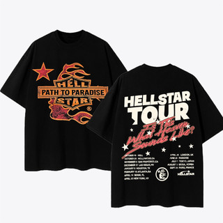 HELLSTAR Tシャツ Hellstar Classic Rhinestone T-shirt Pink メンズ - JP