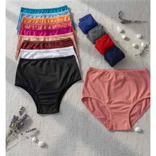 Kit 5 Calcinha Tangão Calçola Senhora Plus Size Microfibra Confortavel Ref 601