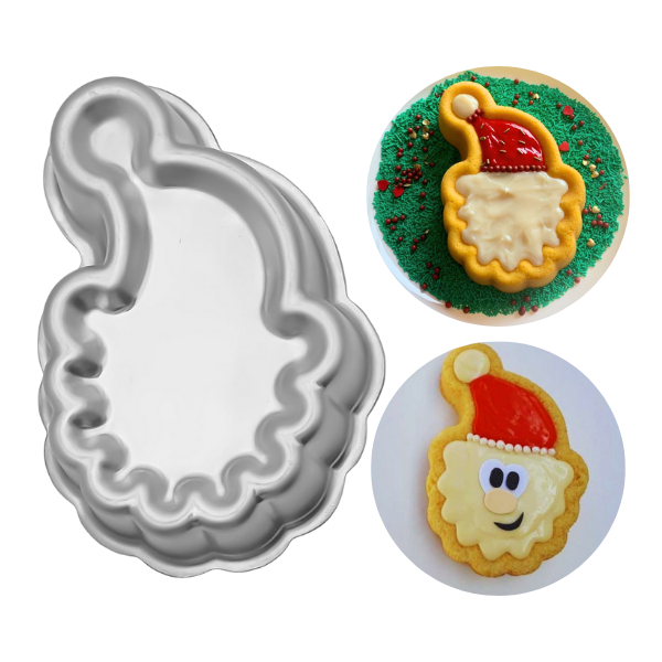 Forma Ballerine Papai Noel 21,5x4,5cm Natal Bolo Doces
