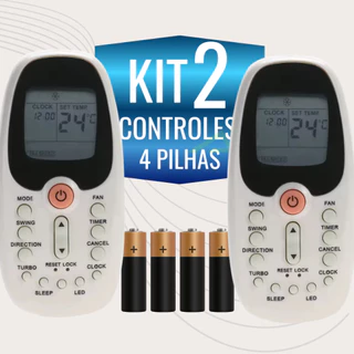 Controle Remoto Para Ar Condicionado Midea Comfee Komeco