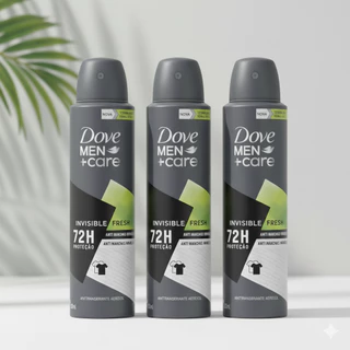 KIT COM 3 DOVE GO FRESH KIT / DOVE MEN+CARE Invisible Fresh 150ml Aerossol desodorante