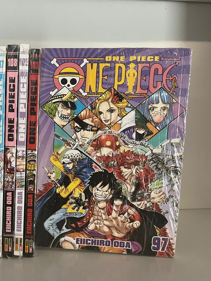 MANGA ONE PIECE 100 AO 106 PANINI AVULSOS 101 102 103 104 105