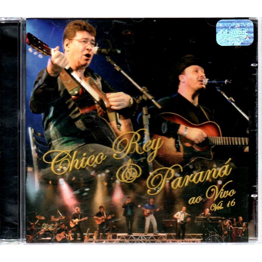 CD CHICO REY & PARANÁ – AO VIVO VOLUME 16 ( ATRAÇÃO RECORDS ) | Shopee ...