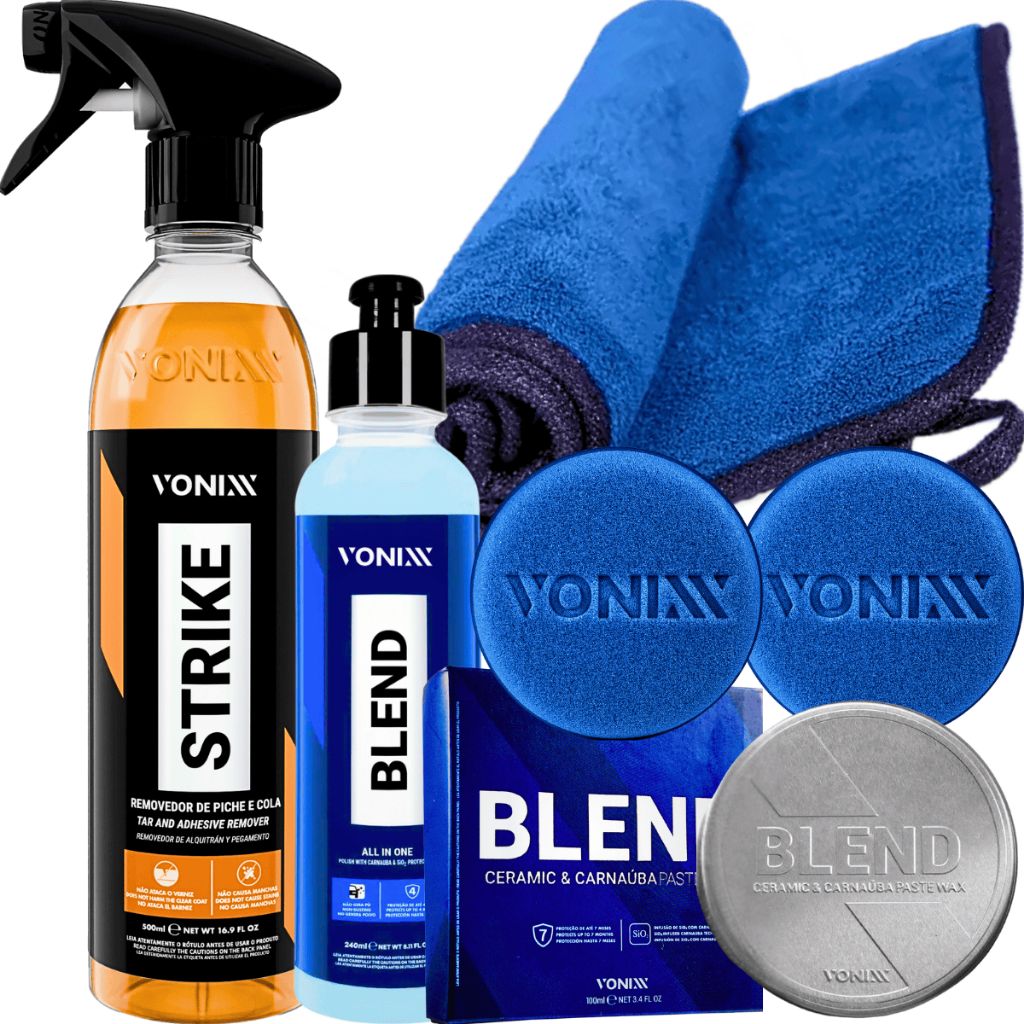 KIT ESBARRÃO STRIKE BLEND ALL IN ONE CERA BLEND PASTE WAX