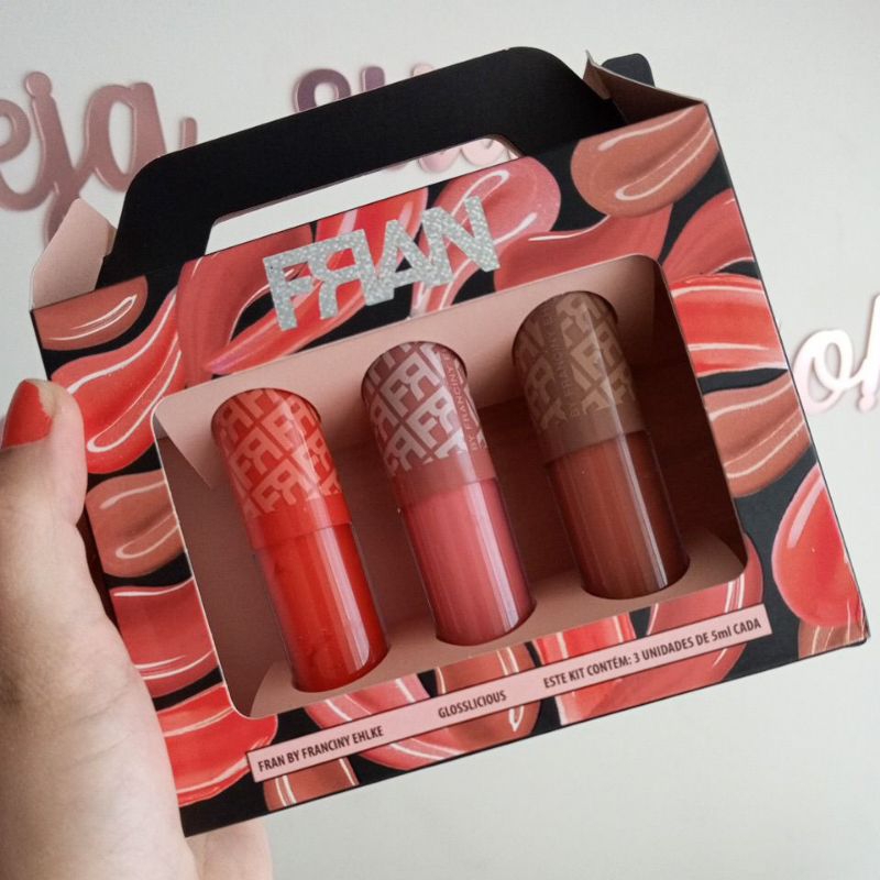 Glosslicious Franciny Ehlke Gloss | Shopee Brasil