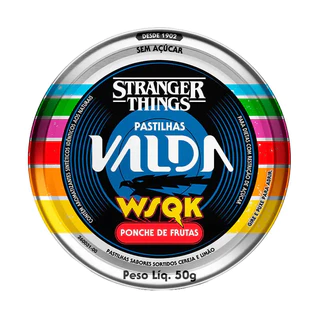 Pastilhas Valda Stranger Things Friends Ponche De Frutas 50g