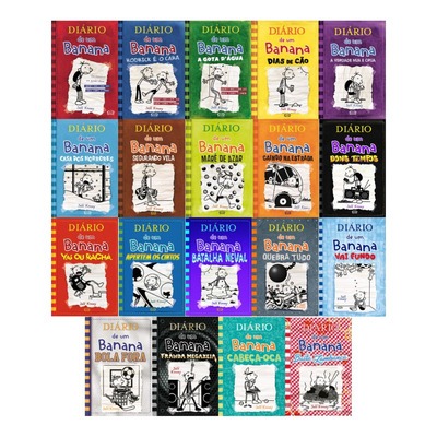 Livro Diário de um banana - Volumes