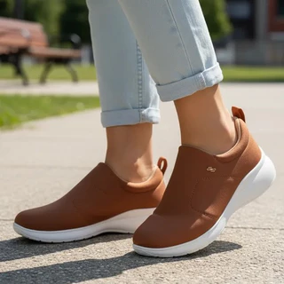 Tênis Usaflex Elastano Conforto Perfeito Para Pés Sensíveis em Oferta na Shopee