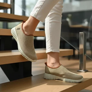 Tênis Usaflex Slip On Tricot Conforto Praticidade e Estilo em Oferta na Shopee