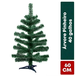 Arvore de Natal 60cm 40 galhos
