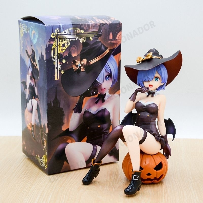 LDC Action Figure Rem Halloween Version Re:Zero | Shopee Brasil