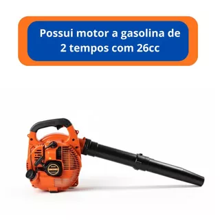 Soprador de Folhas a Gasolina Profissional 2 tempos 26cc