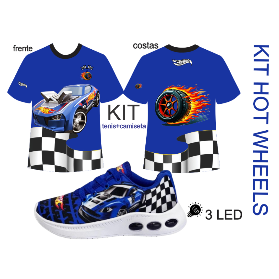 Tênis Hot Wheels em Promoção na Shopee Brasil 2026