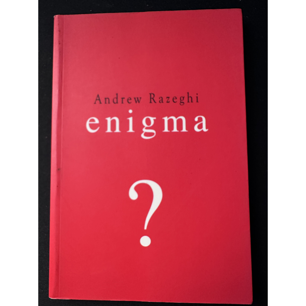 Enigma? - Andrew Razeghi. | Shopee Brasil