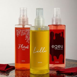 Trio Feminino  - Body Splash Lili, Florat Red e Choco High 200ml Cada em Oferta na Shopee