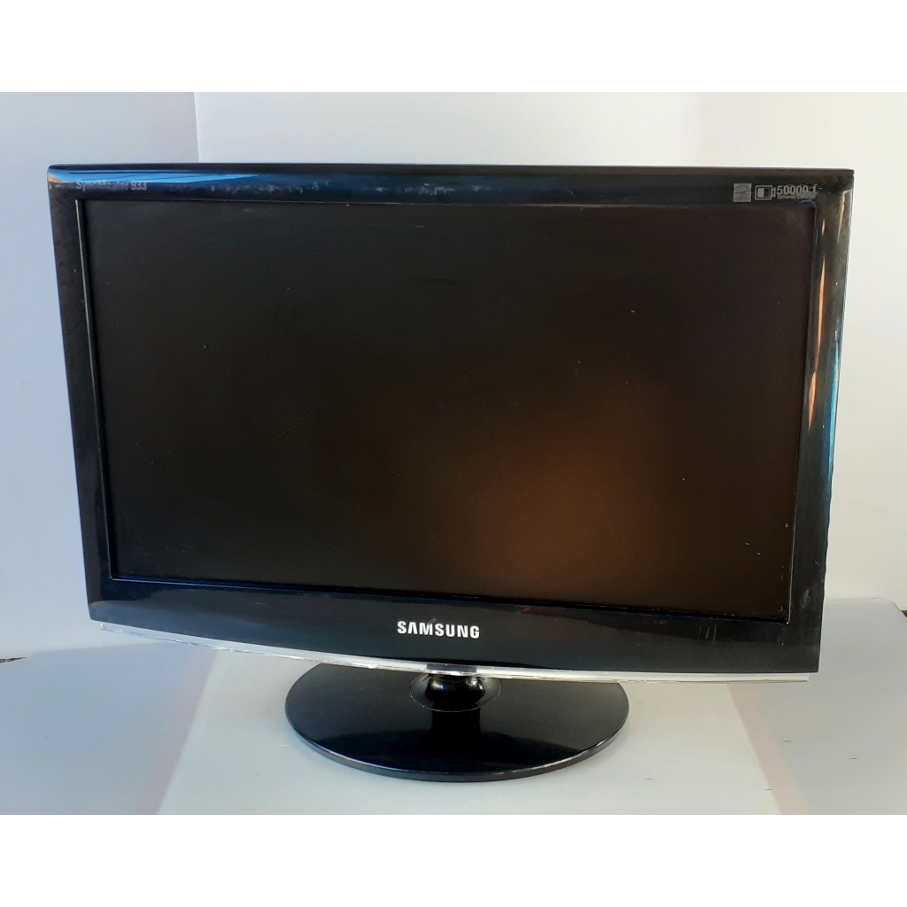 Monitor Samsung 933SN Plus 18,5" Widescreen/ Base Fixa/Vga + cabos ...