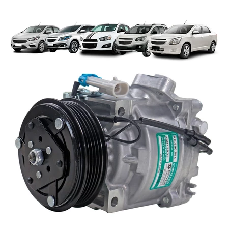 Compressor Prisma 1.4 / Cobalt Onix Spin Sonic 1.8 2013 Até 2022