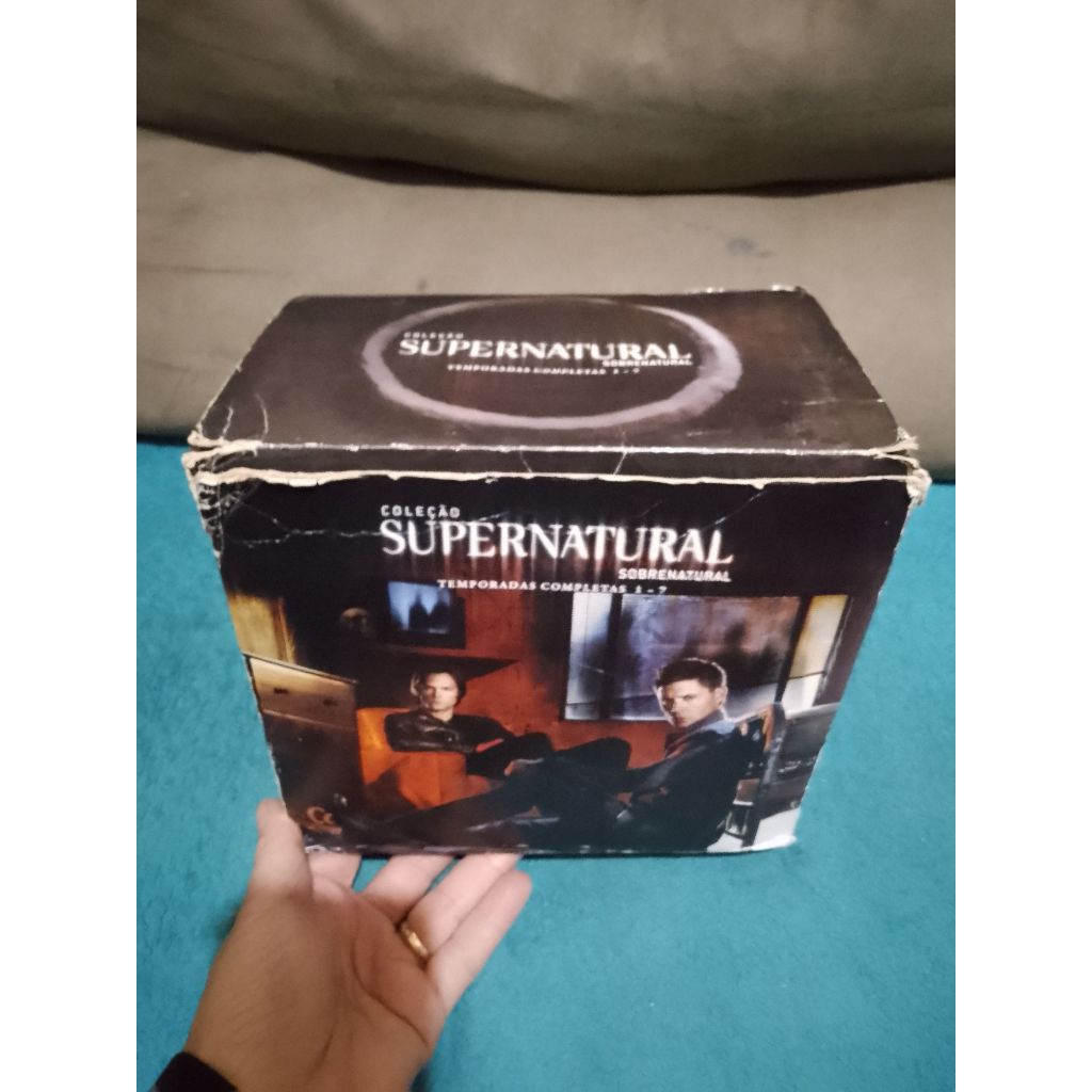 スーパーナチュラル DVD BOX コレクション SUPER NATURAL DVD BOX, COLEÇÃO SUPERNATURAL, SOBRENATURAL 7 TEMPORADAS | Shopee