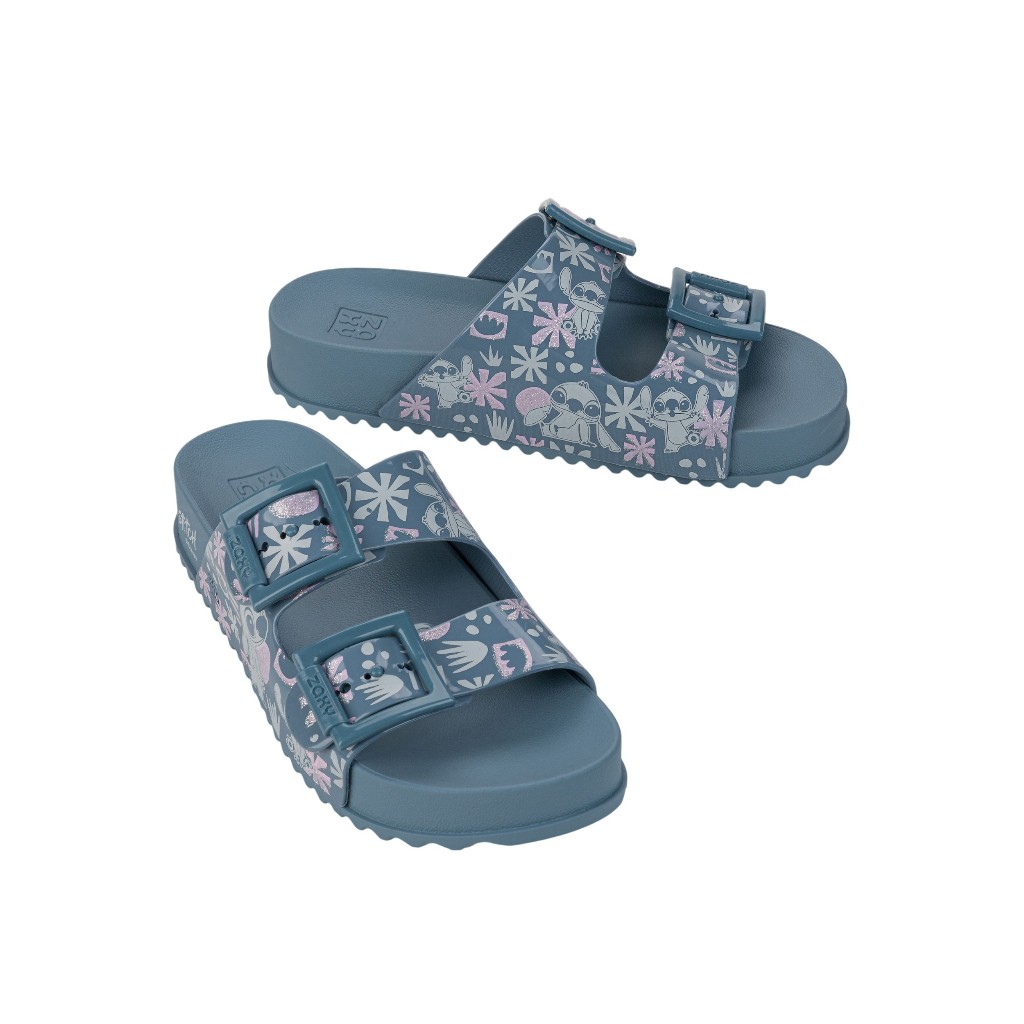 Slide Zaxy Partner Stitch Original NF Sandalia Plataforma 19149