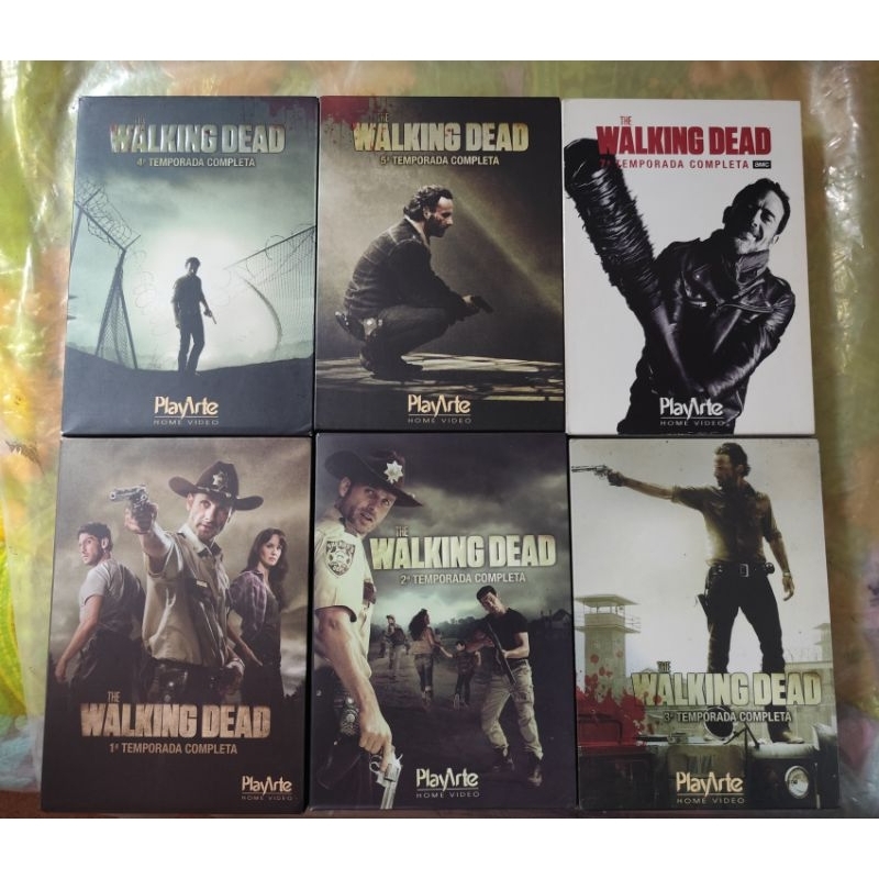 THE WALKING DEAD DVD BOX シーズン1-7セット The Walking Dead Box DVD 1, 2, 3, 4, 5 e 7ª Temporadas | Shopee Brasil