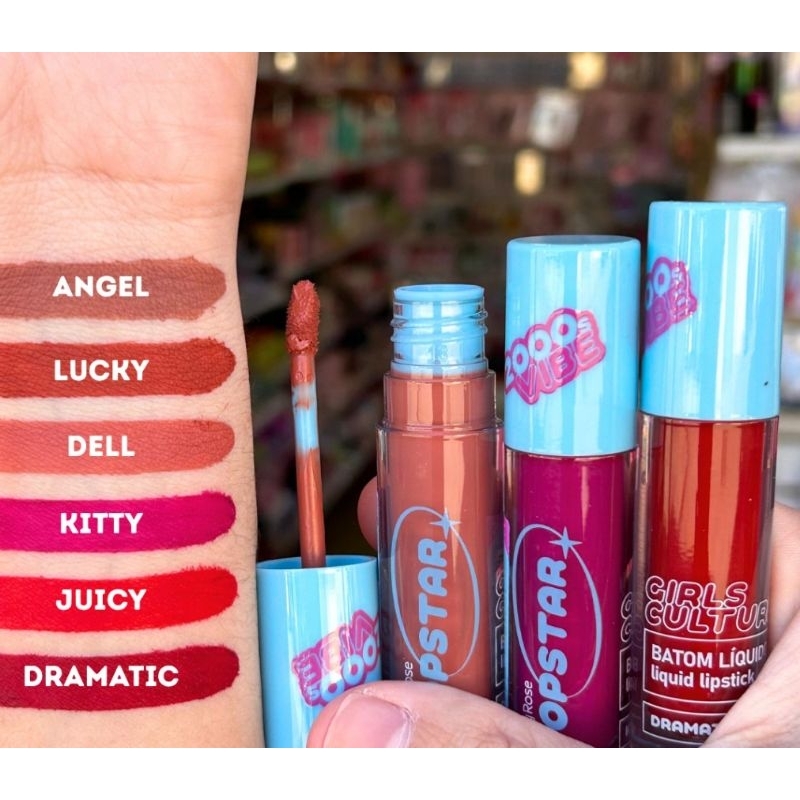 Batom Líquido 2000 Vibe's - Ruby Rose | Shopee Brasil