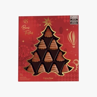 Caixa com Bombons Magia do Natal 156g Cacau Show em Oferta na Shopee